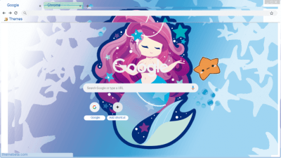 Mermaid Chrome Themes - ThemeBeta