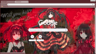 Date A Live Chrome Themes - ThemeBeta