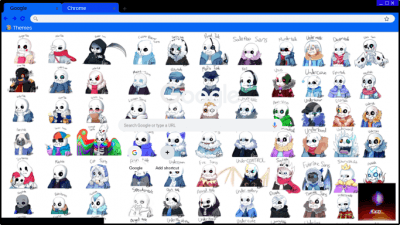 Undertale AUs Chrome Theme - ThemeBeta