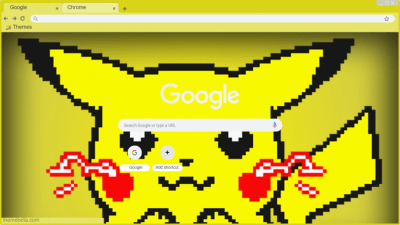 pokemon pikachu Chrome Themes - ThemeBeta