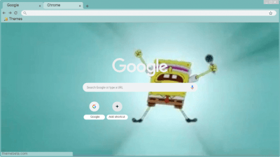 Bob Esponja Chrome Themes - ThemeBeta