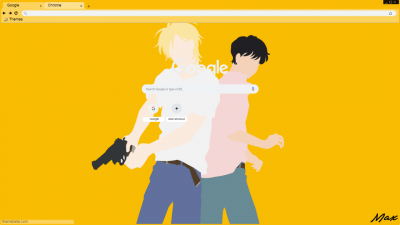 Banana Fish Chrome Themes Themebeta