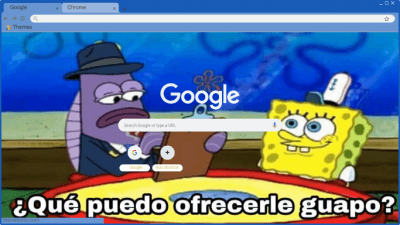 Bob Esponja Chrome Themes - ThemeBeta