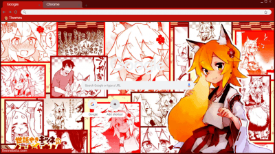 anime # navidad #red #kawaii Chrome Themes - ThemeBeta