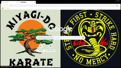 Cobra Kai Chrome Themes - ThemeBeta