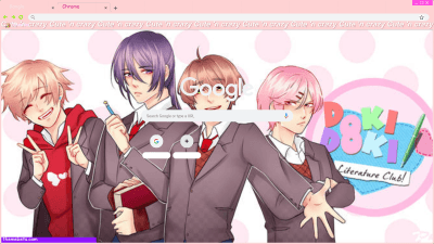 Doki Doki Literature Club Chrome Themes Themebeta