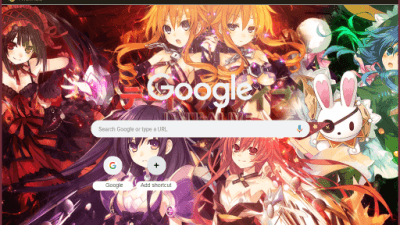 Date A Live Chrome Themes - ThemeBeta