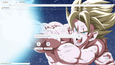 Dragon Ball Z - Majin Buu Saga Chrome Theme - ThemeBeta