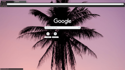palm tree tumblr theme