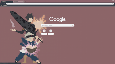 Gakusen Toshi Asterisk Characters Chrome Theme - ThemeBeta