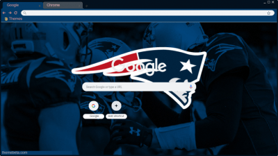 New England Patriots Chrome Themes - ThemeBeta