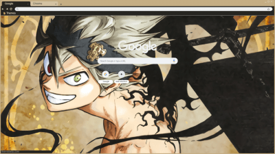 Black Clover Theme Balck Clover Dark Mode Asta Asta Chrome Themes Themebeta