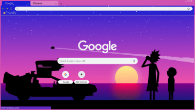 Rick And Morty Chrome Themes Themebeta