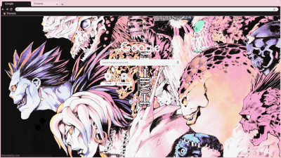 1680x1050 death note deathnote light l anime Chrome Themes - ThemeBeta