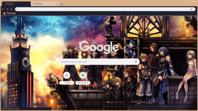 Kingdom Hearts 3 Opening Image Chrome Theme - ThemeBeta