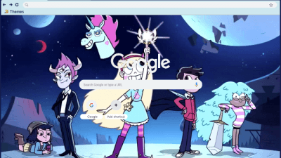 Star Vs The Forces Of Evil Chrome Themes Themebeta