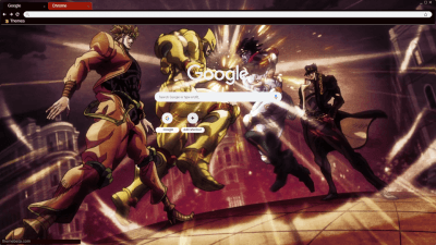 Dio Wallpaper Chrome Theme - ThemeBeta