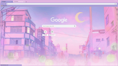 Pastel pink Chrome Themes - ThemeBeta
