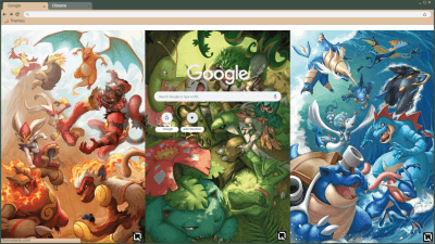 Pokémon Ash-Greninja/Shiny Greninja Chrome Theme - ThemeBeta