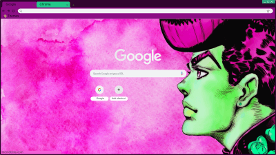 Jojo's Bizarre Adventure Menacing Chrome Theme - ThemeBeta