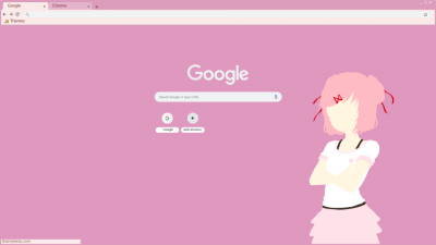 Doki Doki Exit Music Chrome Theme - ThemeBeta