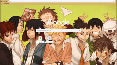 Shikamaru Chrome Themes Themebeta