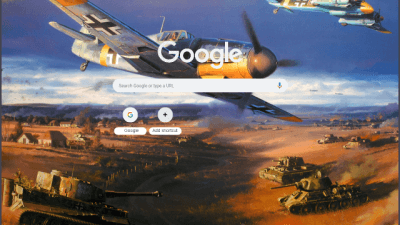 military google chrome themes