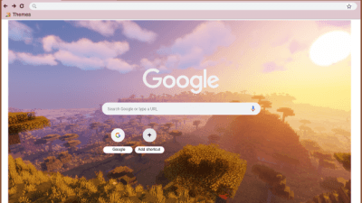 minecraft Chrome Themes - ThemeBeta