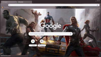 Iron man Chrome Themes - ThemeBeta