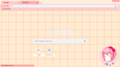 Doki Doki Exit Music Chrome Theme - ThemeBeta