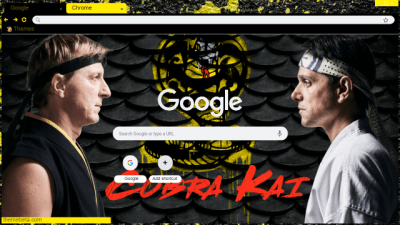 Cobra Kai Chrome Themes - ThemeBeta