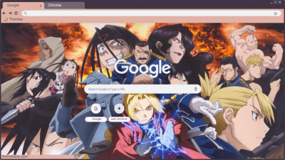 Fullmetal Alchemist Brotherhood: characters Chrome Theme - ThemeBeta