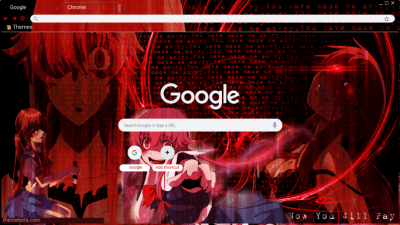 Characters - Mirai Nikki Chrome Theme - ThemeBeta