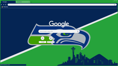 seahawks Chrome Themes - ThemeBeta