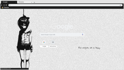 Doki Doki Exit Music Chrome Theme - ThemeBeta