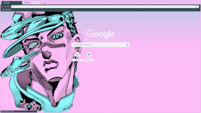 Dio Wallpaper Chrome Theme - ThemeBeta