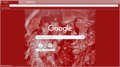 Isabelle Xian Wang de Richang Shenguo Chrome Theme - ThemeBeta