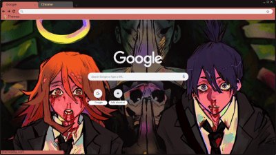 Chainsaw Man Chrome Themes - ThemeBeta