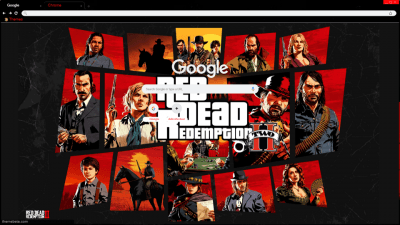 Red Dead Redemption - rd2 - jogos - games - xbox one - playstation 4 - ps4  Chrome Themes - ThemeBeta