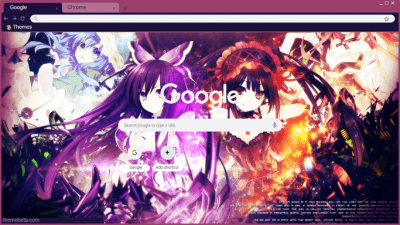 Date A Live Chrome Themes - ThemeBeta