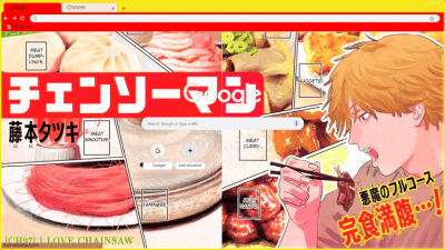 Chainsaw Man Chrome Themes - ThemeBeta