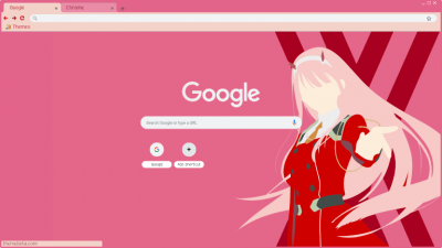 Zero Two Chrome Themes - ThemeBeta