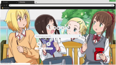 Hitori Bocchi no Marumaru Seikatsu Chrome Themes - ThemeBeta