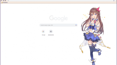 Kore wa Zombie Desu ka? x Sora no Otoshimono Chrome Theme - ThemeBeta