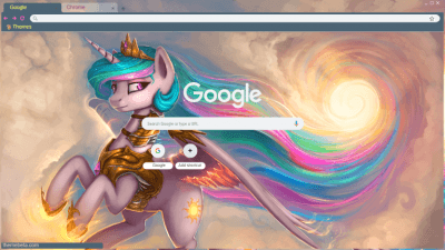 My Little Pony Chrome Themes Themebeta