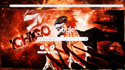 Ichigo y Ulquiorra Vasto Lorde Chrome Theme - ThemeBeta