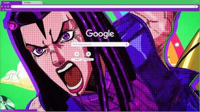 Jojo's Bizarre Adventure Menacing Chrome Theme - ThemeBeta