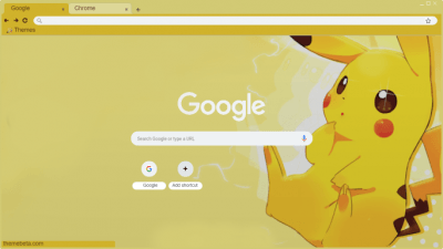 pokemon pikachu Chrome Themes - ThemeBeta