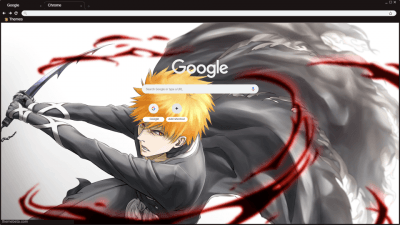 Ichigo y Ulquiorra Vasto Lorde Chrome Theme - ThemeBeta