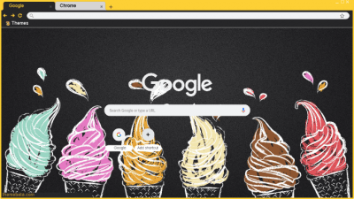 BAD ICE CREAM Chrome Theme - ThemeBeta